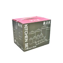 سرویس آشپزخانه 16 پارچه بی وی کی مدل BL کد 805391