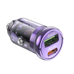 شارژر فندکی 30 وات هوکو مدل Z53A USB