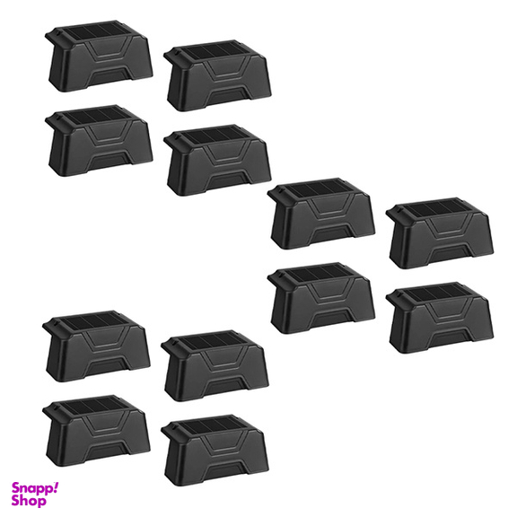 چراغ پارکی خورشیدی سولونیکس مدل لب پله ای کد SS-DL مجموعه 12 عددی