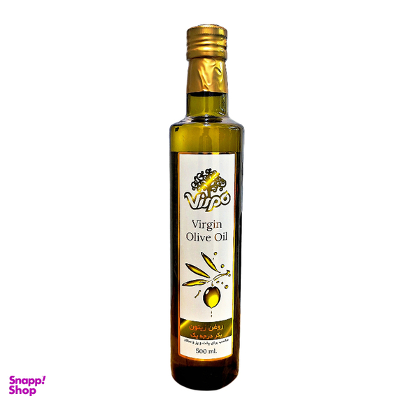 روغن زیتون بکر درجه یک ویسپو حجم 0.5 لیتر