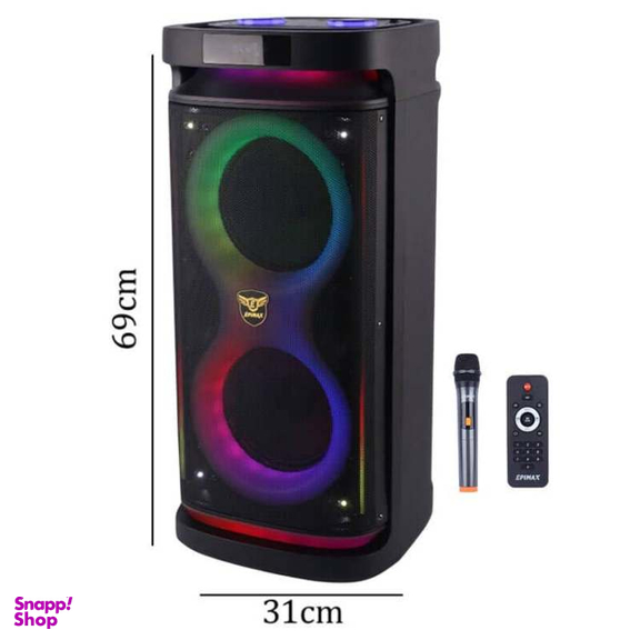 اسپیکر بلوتوثی قابل حمل اپیمکس کد EPIMAX-777