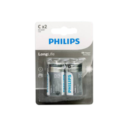 باتری فیلیپس مدل Long Life C R14 بسته 2 عددی