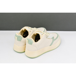 کفش روزمره زنانه پویان گام پیام مدل مولین کد 11960 رنگ کرم