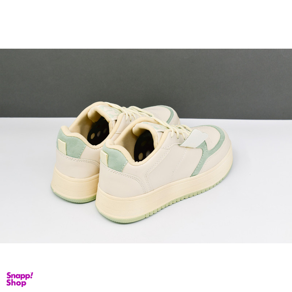 کفش روزمره زنانه پویان گام پیام مدل مولین کد 11960 رنگ کرم