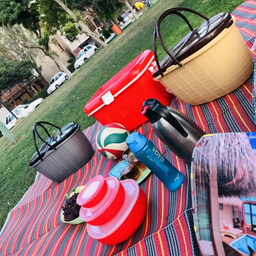 زیر انداز سفری راحل مدل حصیری یک تکه کد 4