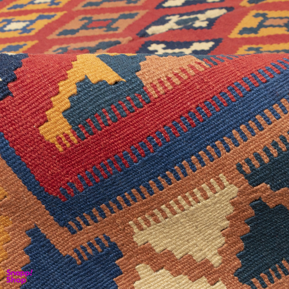 گلیم دستباف سی پرشیا کد 171677 سایز 387x304 سانتی متر