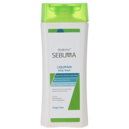 مایع شوینده غیر صابونی بدن آردن سری Sebuma مدل Liquipain حجم 250 میلی‌ لیتر