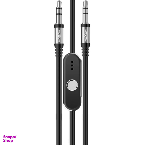 کابل صوتی Jack 3.5mm موکسوم مدل MOXOM AUX-41M طول 1 متر