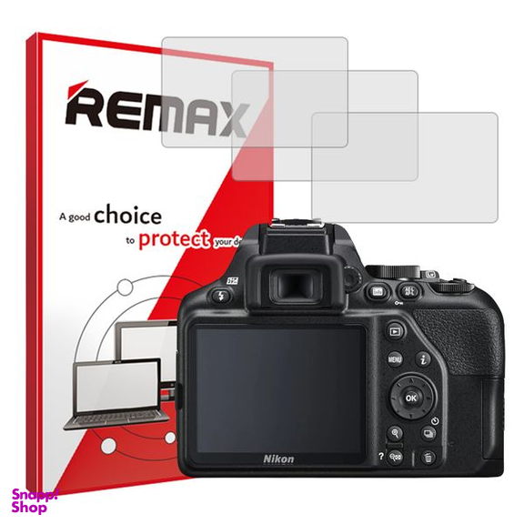 محافظ صفحه نمایش دوربین شفاف ریمکس مدل HyGEL مناسب برای دوربین دیجیتال نیکون D3500 بسته 3 عددی