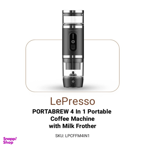 اسپرسوساز قابل حمل لپرسو مدل PORTABREW LPCFFM4IN1BK