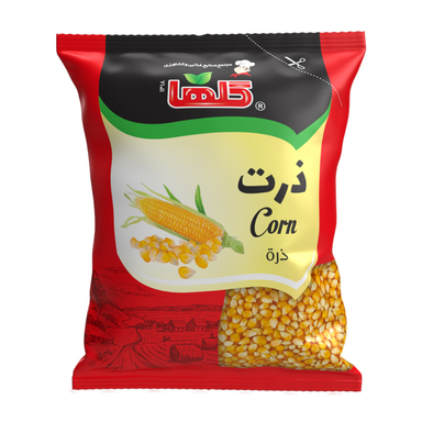 ذرت گلها وزن 200 گرم بسته بندی سلفون