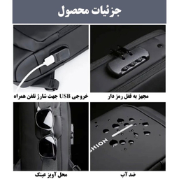 کیف کراس بادی طرح فشن کد RTS-BG01