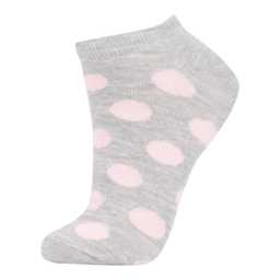 جوراب زنانه دفکتو مدل آنتی باکتریال Cotton Rich 2 بسته 3 عددی