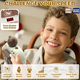 فیجت ضد استرس ناب سل مدل پاپت گیم طرح خرس بامزه کد pa0003