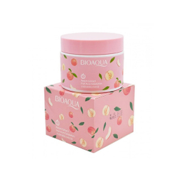 اسکراب و لایه بردار صورت و بدن بایوآکوا مدل Peach Extract وزن 140 گرم