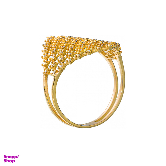 انگشتر طلا 18 عیار زنانه جواهری سون کد 2479