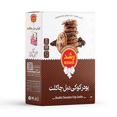 پودر کوکی دبل چاکلت رشد وزن 240 گرم