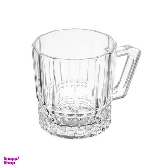 فنجان شیشه و بلور اصفهان مدل گلوریا بسته 6 عددی