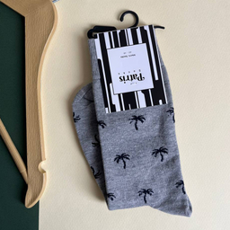 جوراب مردانه پاتریس کد 15 رنگ طوسی