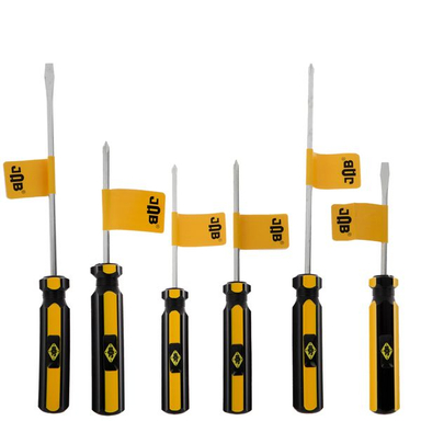 پیچ گوشتی جاب مدل JB-60066 YB مجموعه 6 عددی