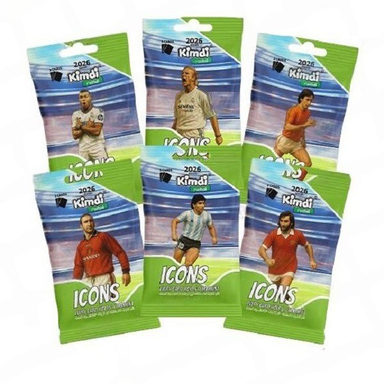 اسباب بازی شانسی کیمدی مدل فوتبال آیکنز 2026 icons بسته 6 عددی