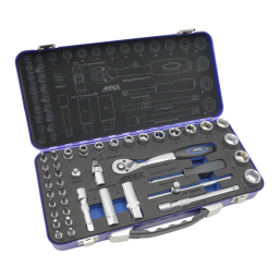 آچار بکس اپکس مدل YP-3/8DRIVE-APX-1542 مجموعه 42 عددی