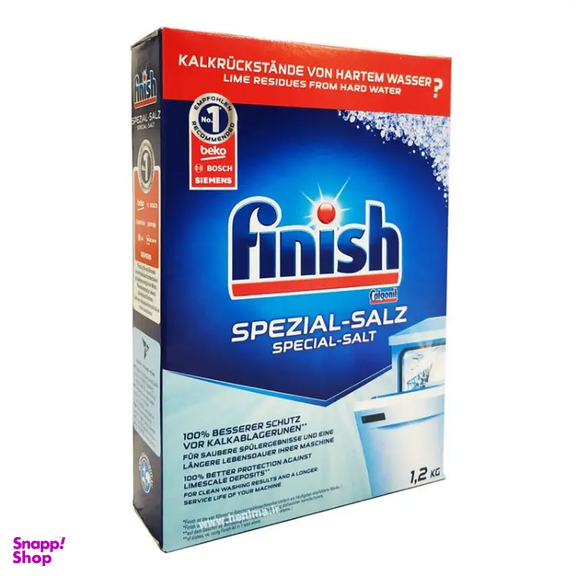 نمک ماشین ظرفشویی فینیش مدل Bl01 وزن 1200 گرم
