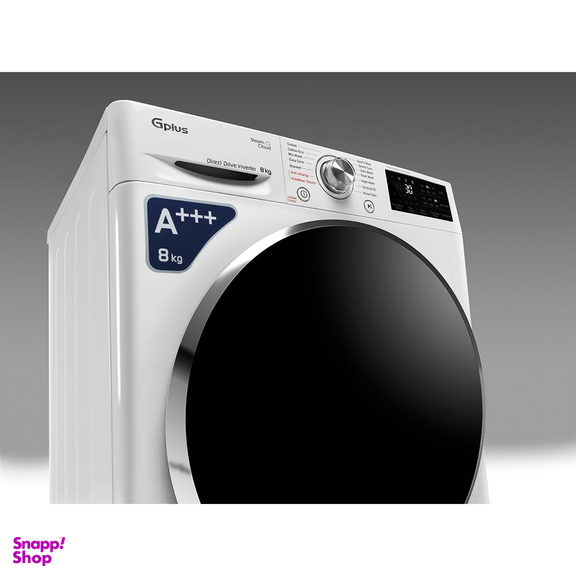 ماشین لباسشویی جی پلاس مدل GWM-M880-IND ظرفیت 8 کیلوگرم