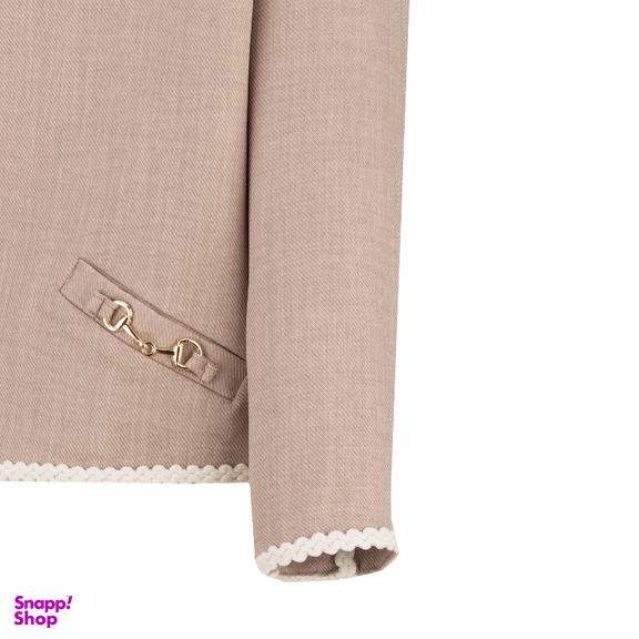 ست کت و دامن زنانه السانا مدل ضحا کد 219607 رنگ شکلاتی