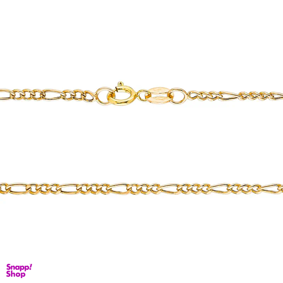 زنجیر طلا 18 عیار زنانه میلی گالری مدل سپاهان فیگارو کد MT849