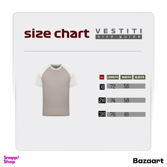 تیشرت مردانه وستیتی مدل Reglan104