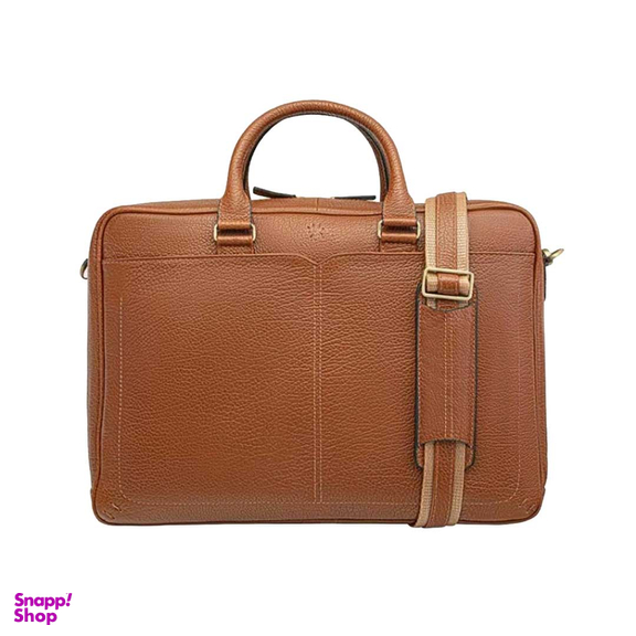 کیف اداری مردانه نوین چرم مدل منتو کد Fd - BE4988