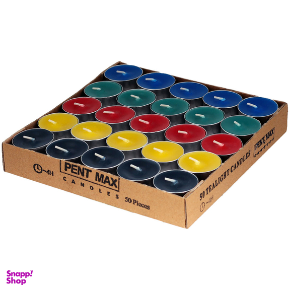 شمع وارمر پنت مکس مدل TeaLight بسته 50 عددی