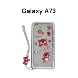 کاور موبایل کینگ پاور مدل Bear مناسب سامسونگ Galaxy A73 به همراه آویز