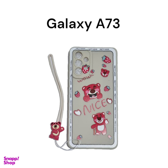 کاور موبایل کینگ پاور مدل Bear مناسب سامسونگ Galaxy A73 به همراه آویز