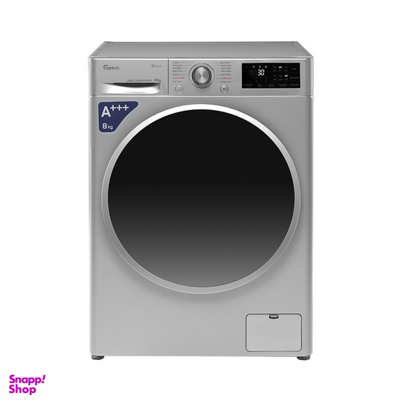 ماشین لباسشویی جی پلاس مدل GWM-L807S ظرفیت 8 کیلوگرم