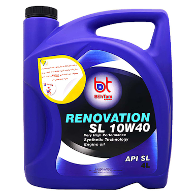 روغن موتور الف مدل Renovation 10w40 حجم 4 لیتر
