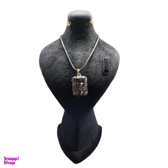 گردنبند سنگ تورمالین سیاه کد 78