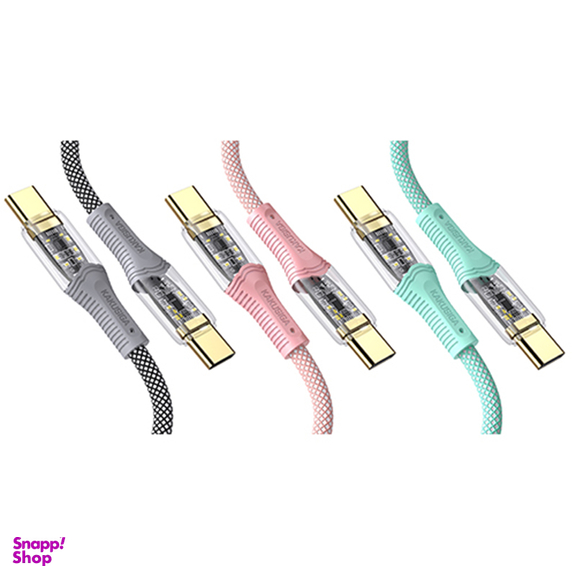 کابل تبدیل USB-C به USB-C  کاکو مدل PD 60W کد KSC-809 طول 1 متر