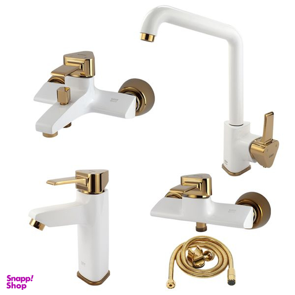 ست شیرآلات کسری مدل مهتاب مجموعه 5 عددی