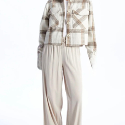 ژاکت زنانه ال سی وایکیکی مدل Tork572 کد W3K299Z8 رنگ کرم قهوه ای