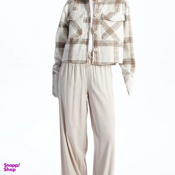 ژاکت زنانه ال سی وایکیکی مدل Tork572 کد W3K299Z8 رنگ کرم قهوه ای