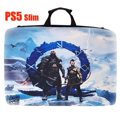 کیف حمل کنسول بازی سونی PS5 اسلیم طرح GOD OF WAR