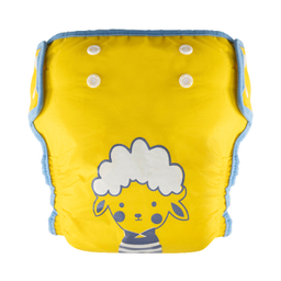 شورت آموزشی کودک وی کر مدل دکمه دار طرح Happy Sheep کد A808