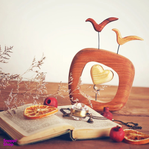 مجسمه کارکیا مدل پرستوهای عاشق
