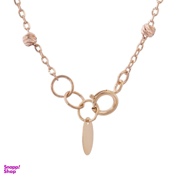 گردنبند طلا 18 عیار زنانه داریم مدل گوی و قلب توخالی