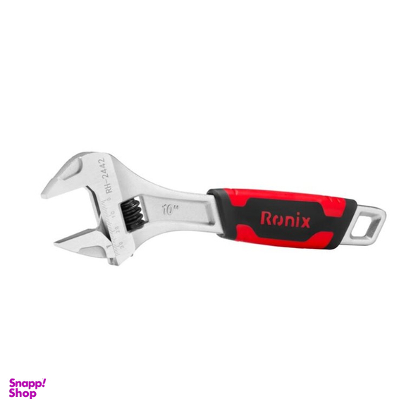 آچار فرانسه روکش دار رونیکس کد RH-2442 سایز 10 اینچ