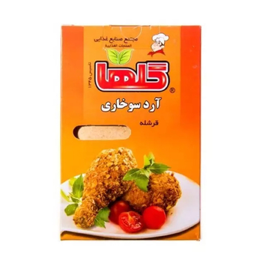 آرد سوخاری گلها مدل جعبه ای وزن 300 گرم