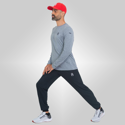 تیشرت ورزشی مردانه لاریمو مدل پرفورمنس کد ۲۲ رنگ طوسی