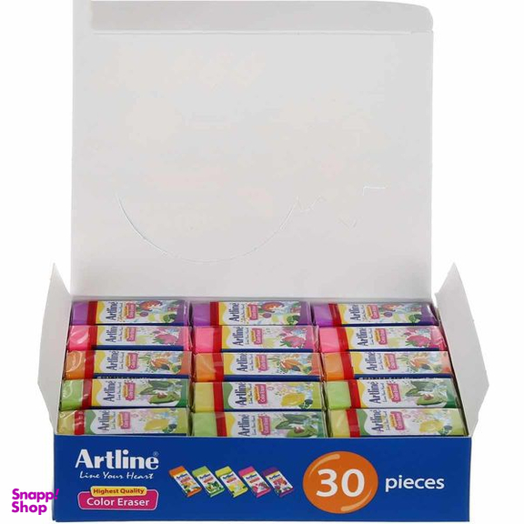 پاک کن آرت لاین مدل 01 بسته 30 عددی